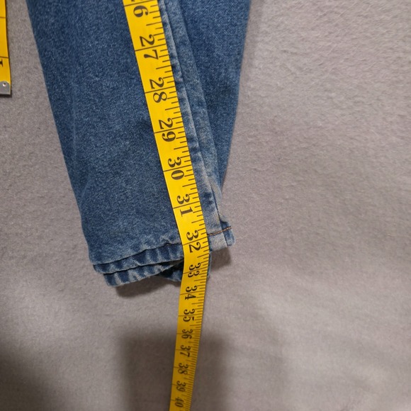 Key Men's Fleece Lined Denim Blue Jeans Size 38x34 Actual 40x32.5 - Picture 9 of 9